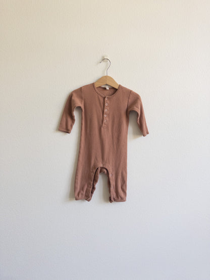 Quincy Mae ribbed sleeper (6/12)
