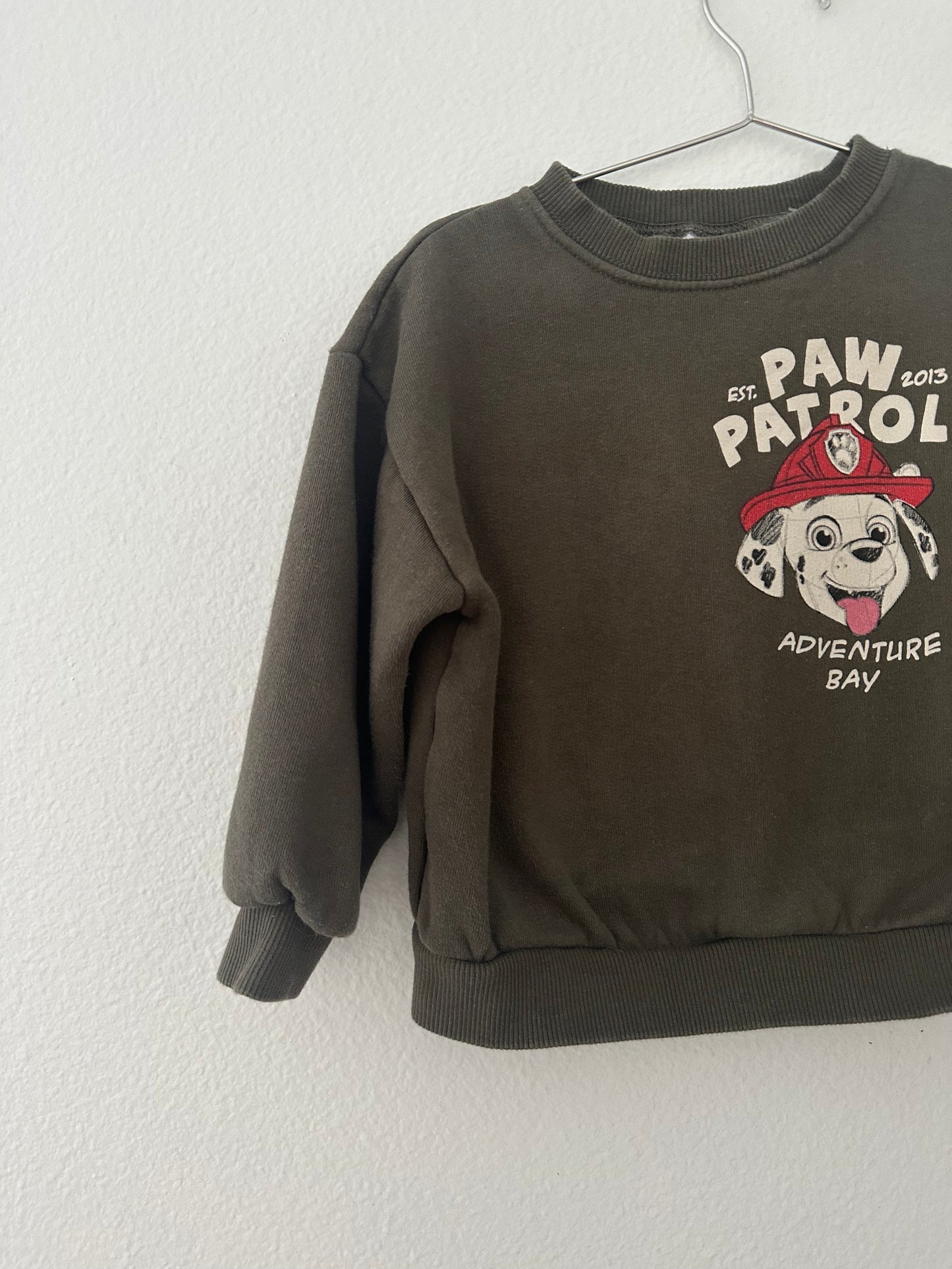 Zara paw patrol sweatshirt (3/4T)