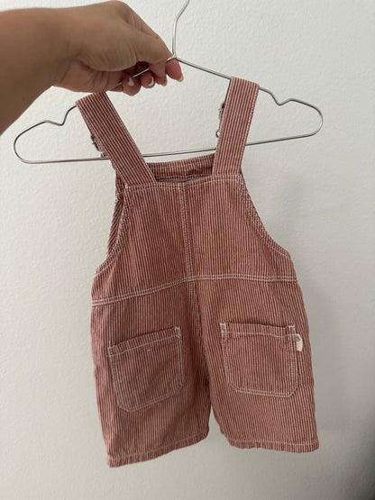 Zara striped overalls (3/6)