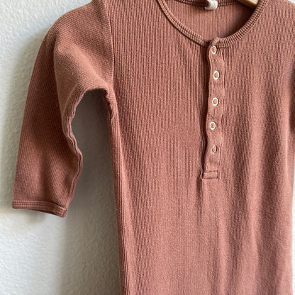 Quincy Mae ribbed sleeper (6/12)