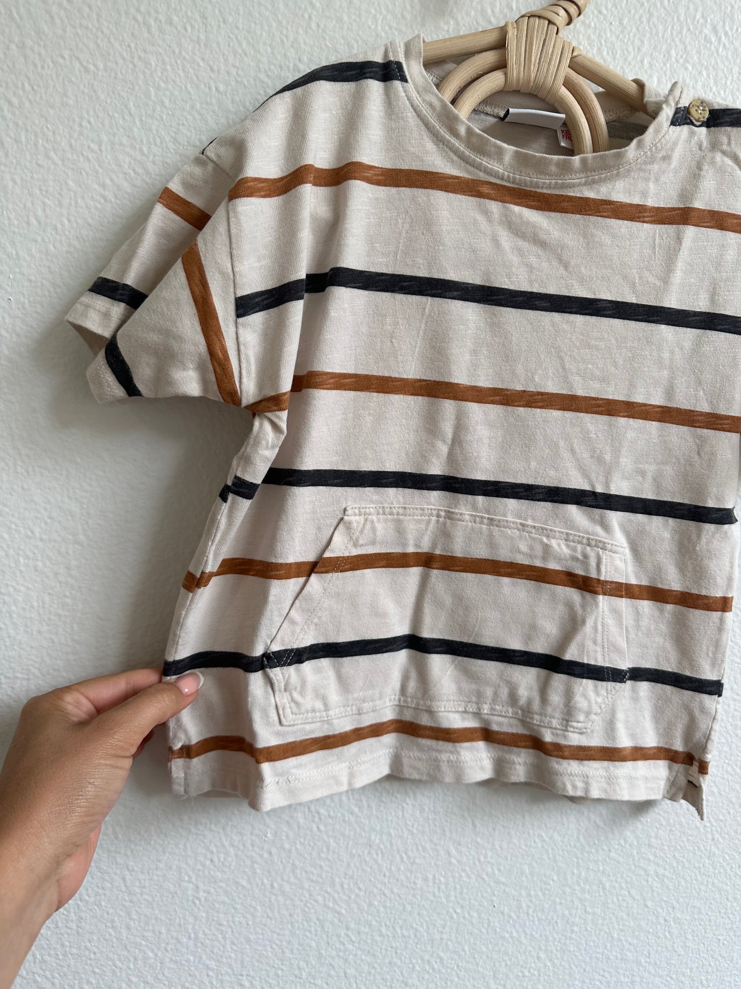 Zara striped tee (3/4)