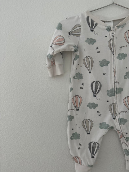 H&M hot air balloons pajamas (1/2M)