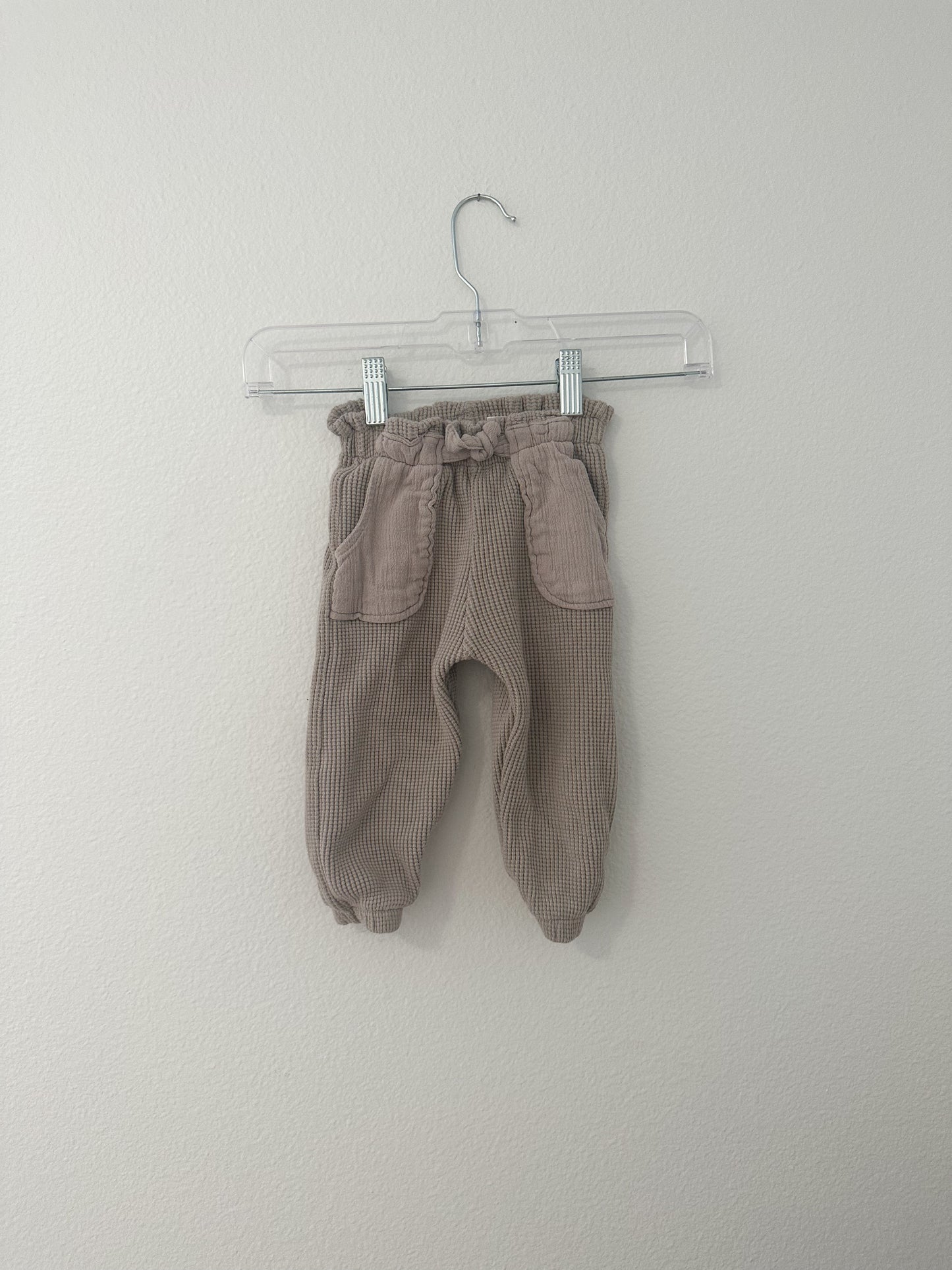 Zara waffle pants (9/12)