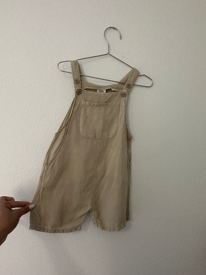 Zara linen like neutral overalls (18/24)