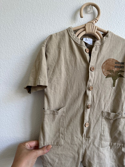 Zara beige romper (12/18)