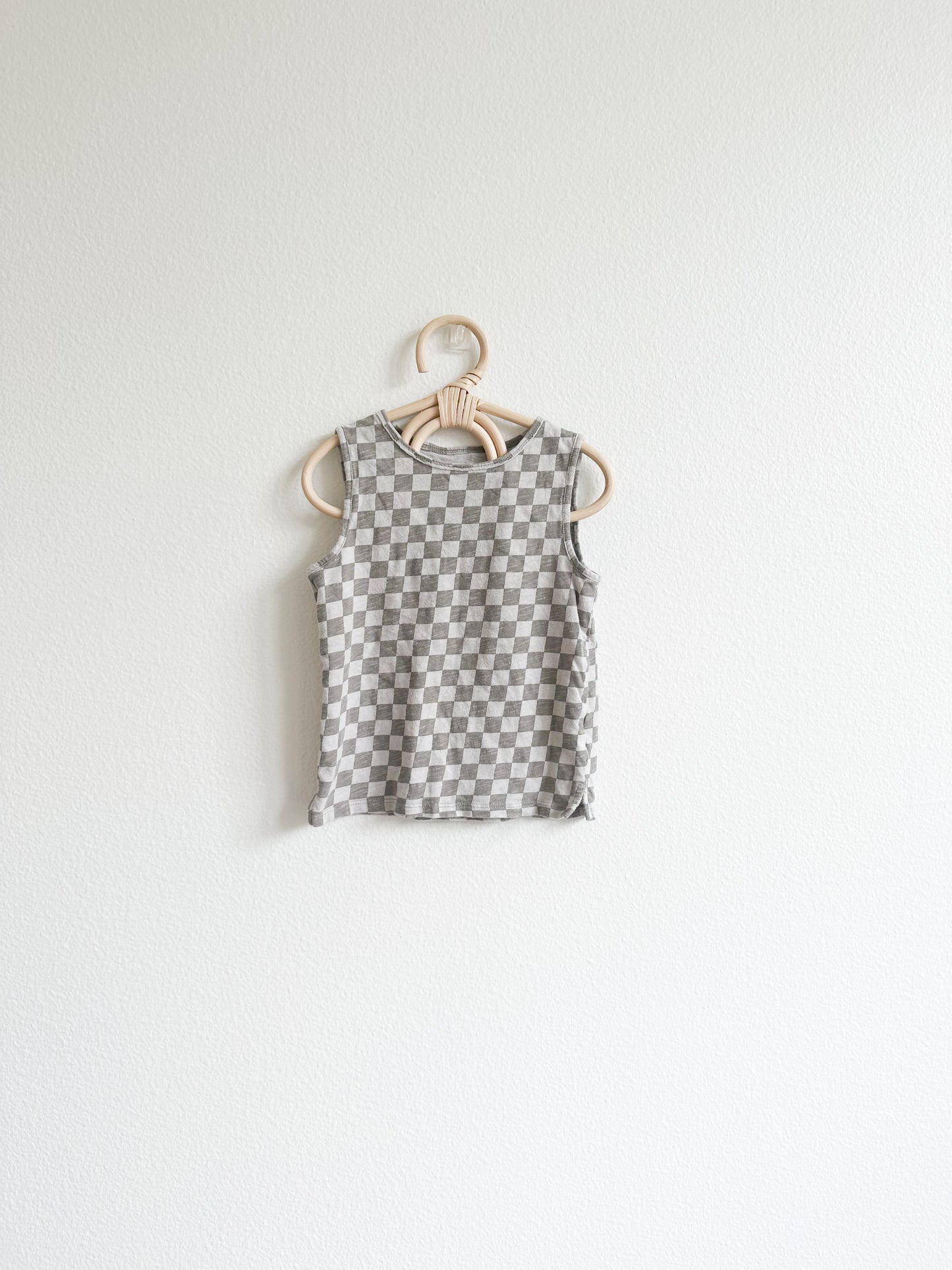 Art class checkered tank top (12/18)