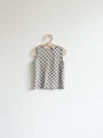 Art class checkered tank top (12/18)