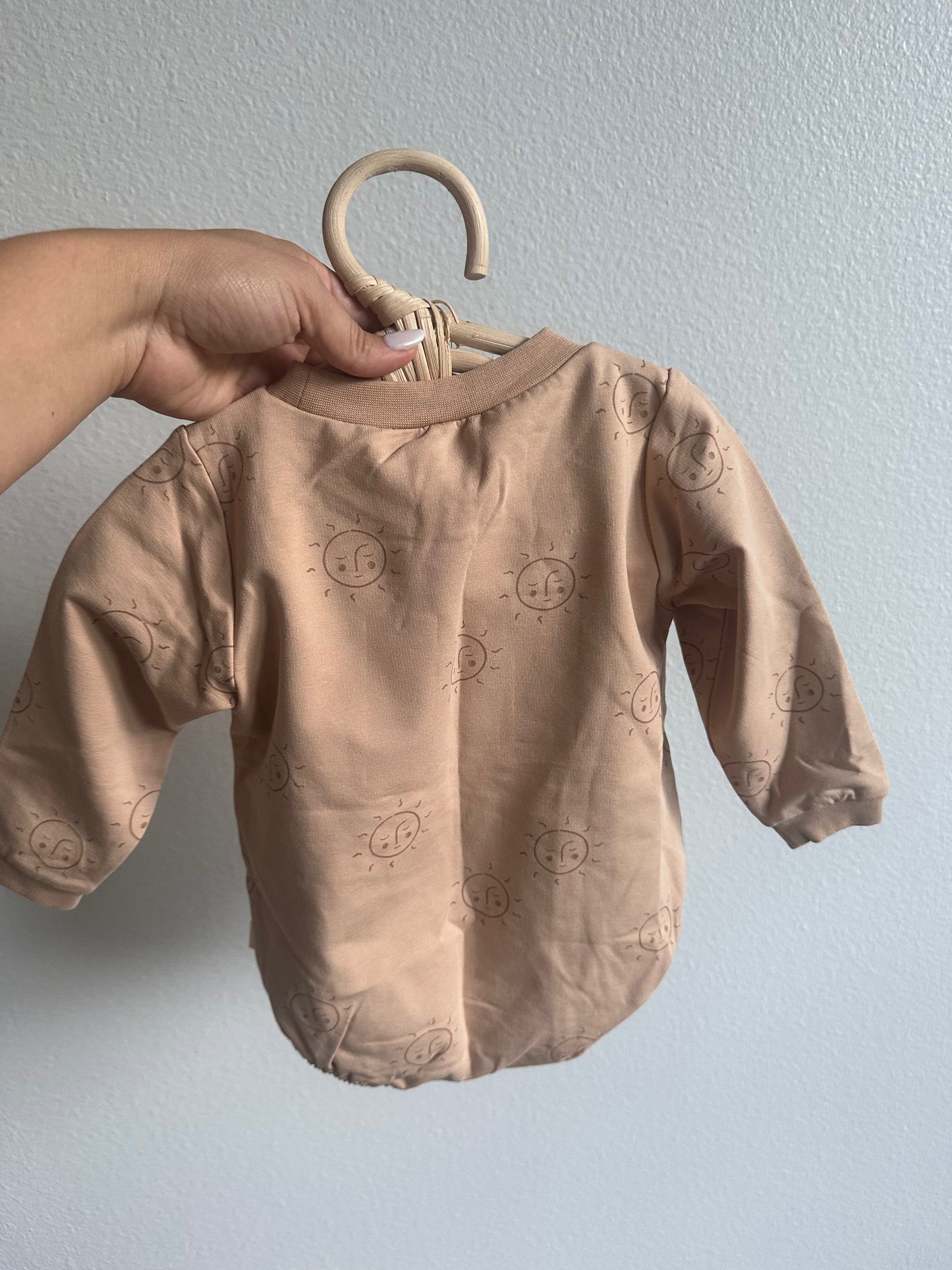 Quincy Mae suns print bubble romper (3/6)