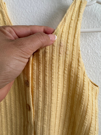 Zara yellow romper (9/12)