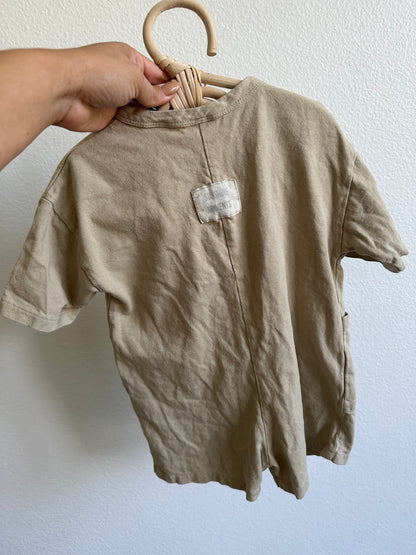 Zara beige romper (12/18)