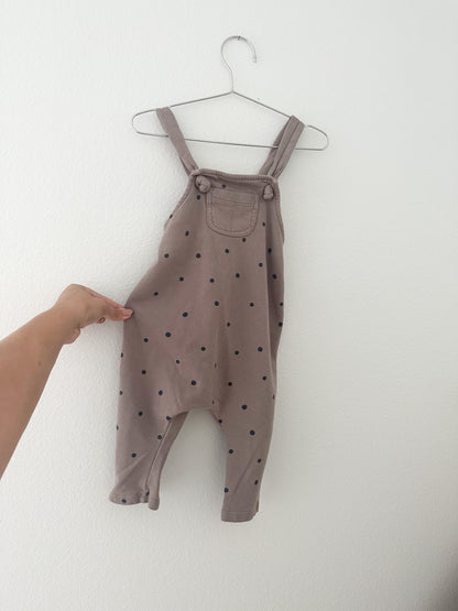 Tiny giants polka dot overalls (18/24)