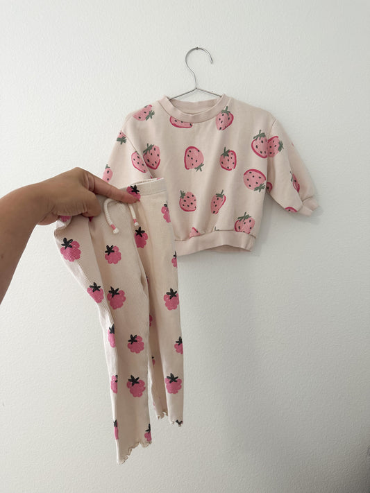 Zara strawberry set (12/18)