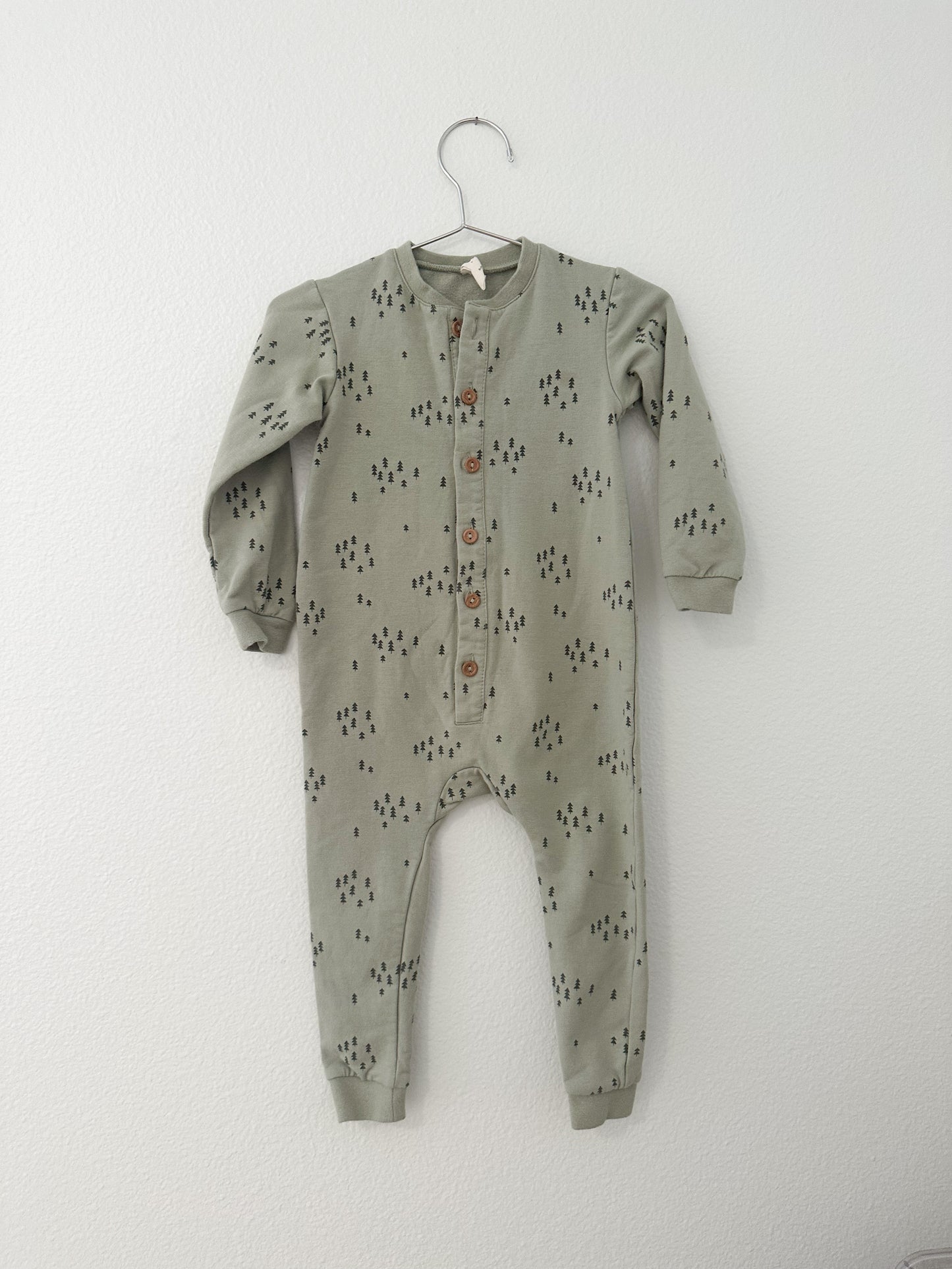 Q by Quincy Mae trees romper (2/3T)