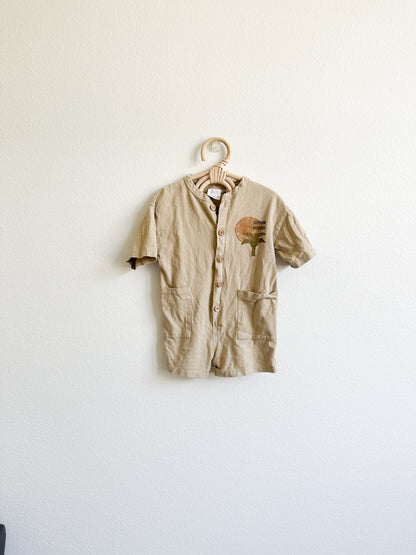 Zara beige romper (12/18)