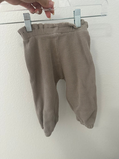 Zara waffle pants (9/12)