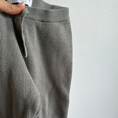 Zara sage ribbed pants (12/18)