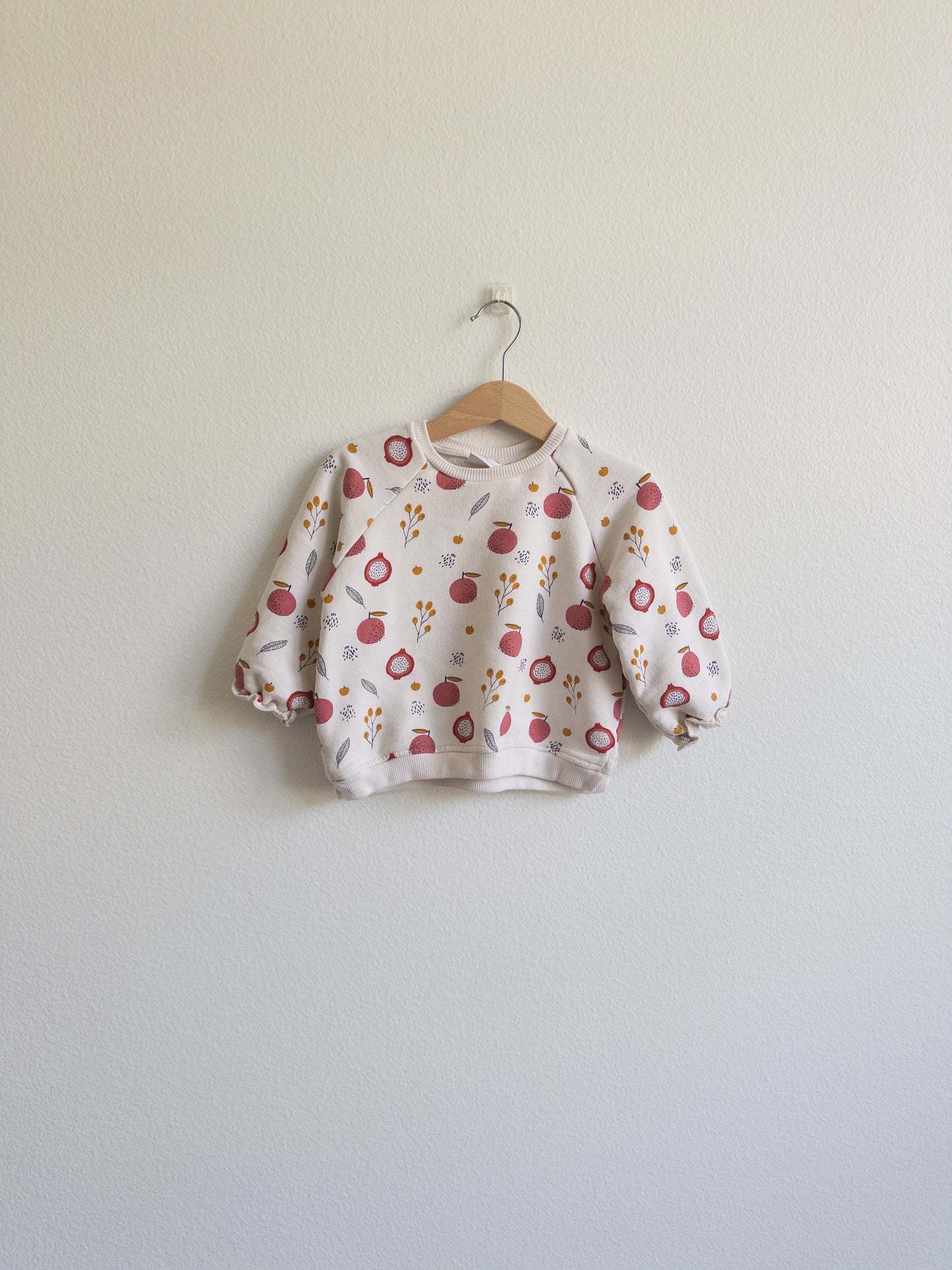Zara dragonfruit sweatshirt (2/3)