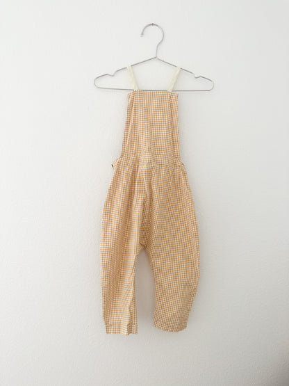 No brand gingham jumpsuit (3T)