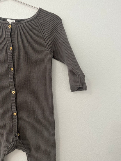 H&M ribbed play suit (12M)