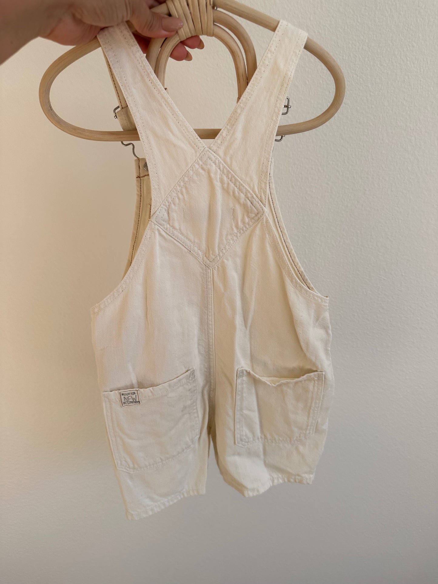 Zara white overalls (18/24)