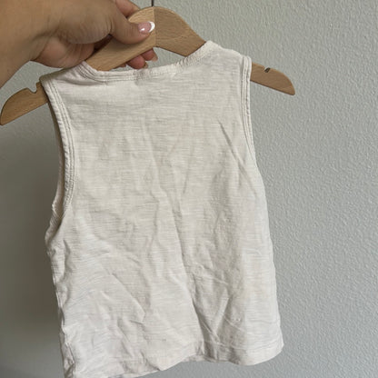Zara white tank top (2/3T)