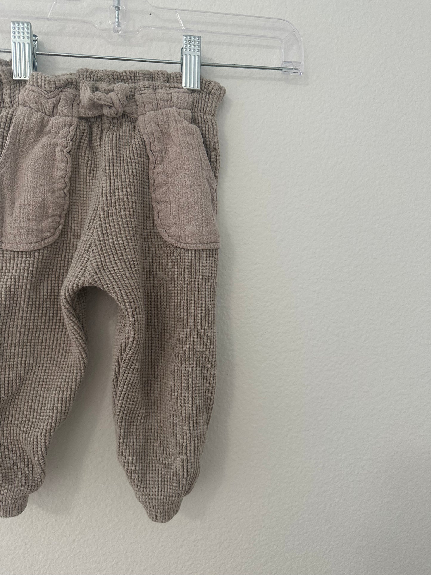 Zara waffle pants (9/12)