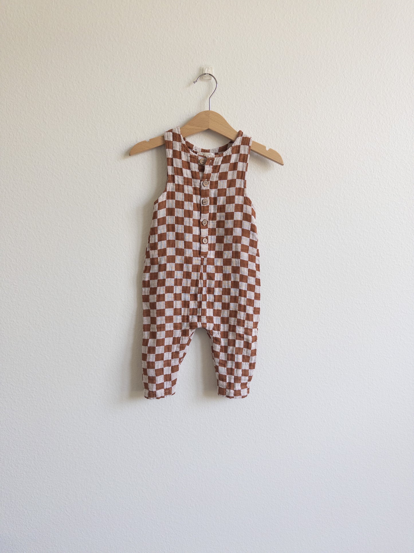 Rylee + Cru checkered jumpsuit (3/6)