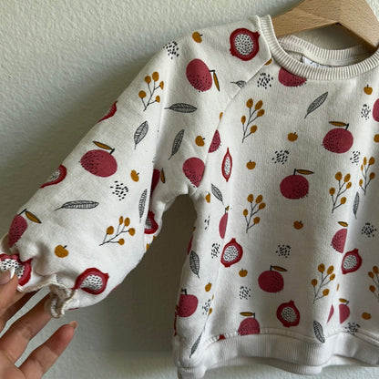 Zara dragonfruit sweatshirt (2/3)