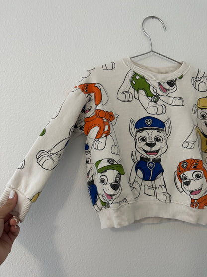 Zara HTF paw patrol sweatshirt (3/4)