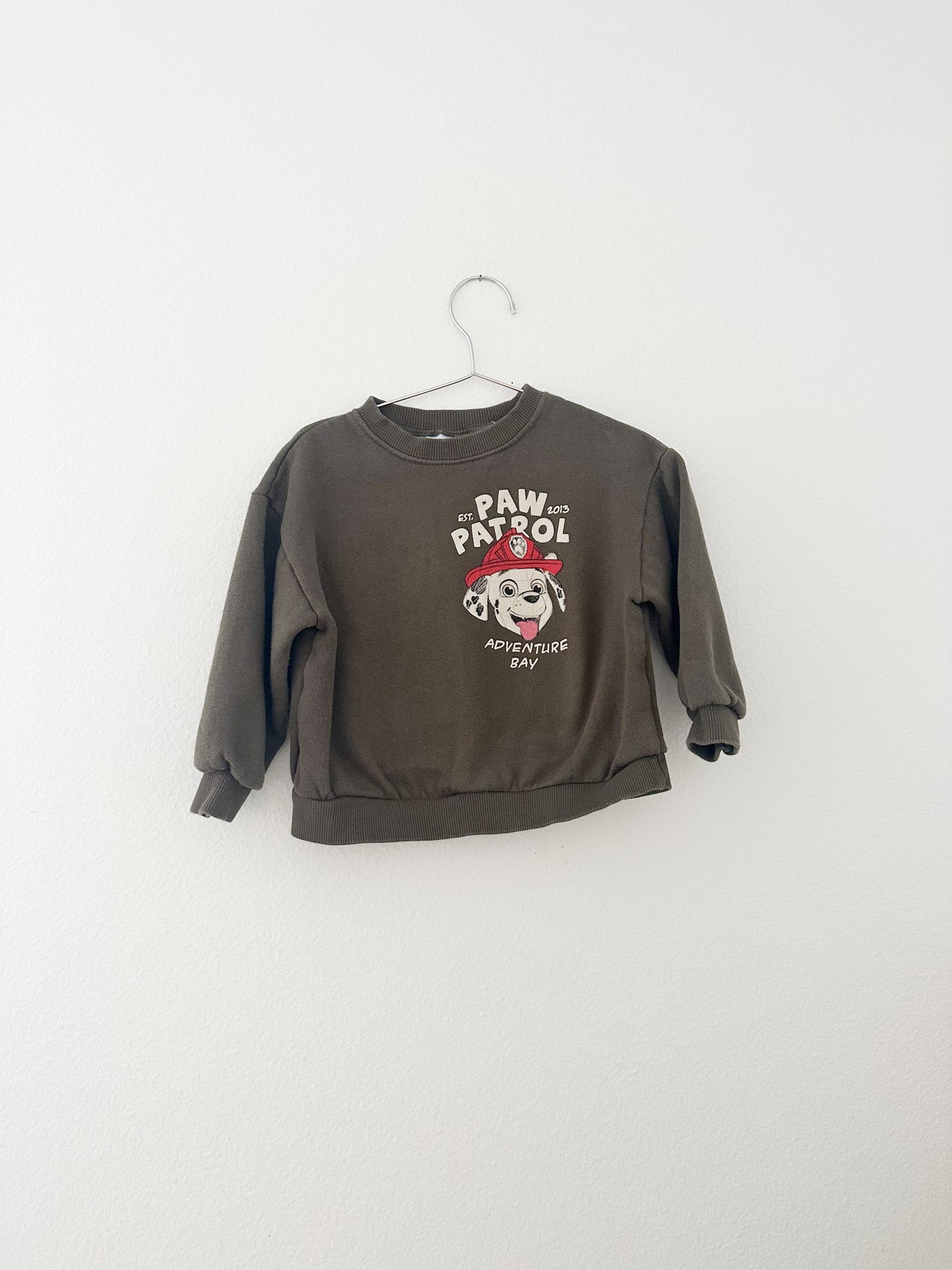 Zara paw patrol sweatshirt (3/4T)