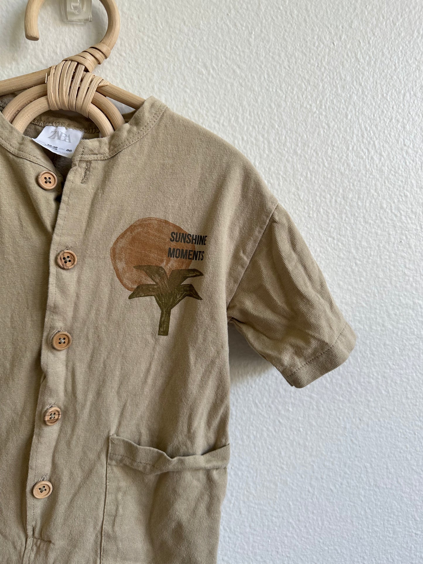 Zara beige romper (12/18)