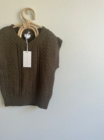 Jamie Kay Leo knitted vest (3Y)