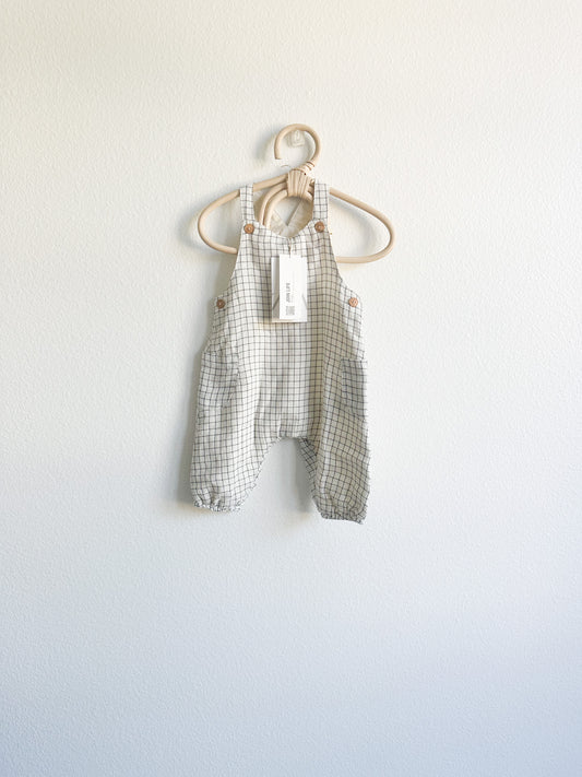 Zara windowpane overalls (3/6)