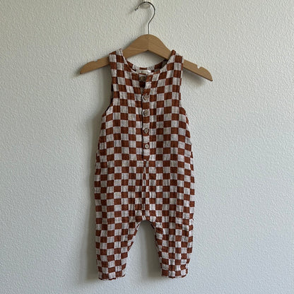 Rylee + Cru checkered jumpsuit (3/6)
