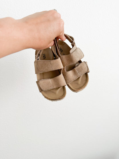 Zara leather sandals (8.5)