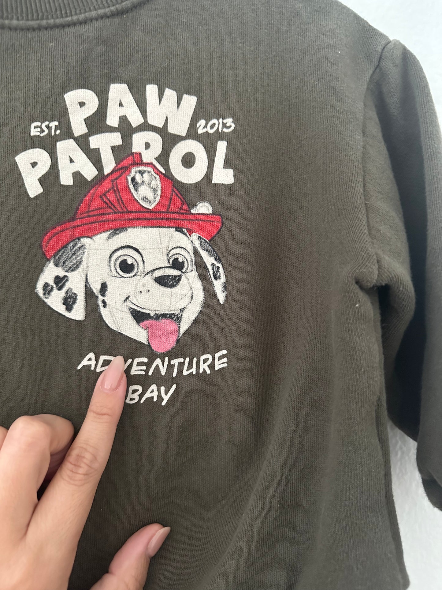 Zara paw patrol sweatshirt (3/4T)