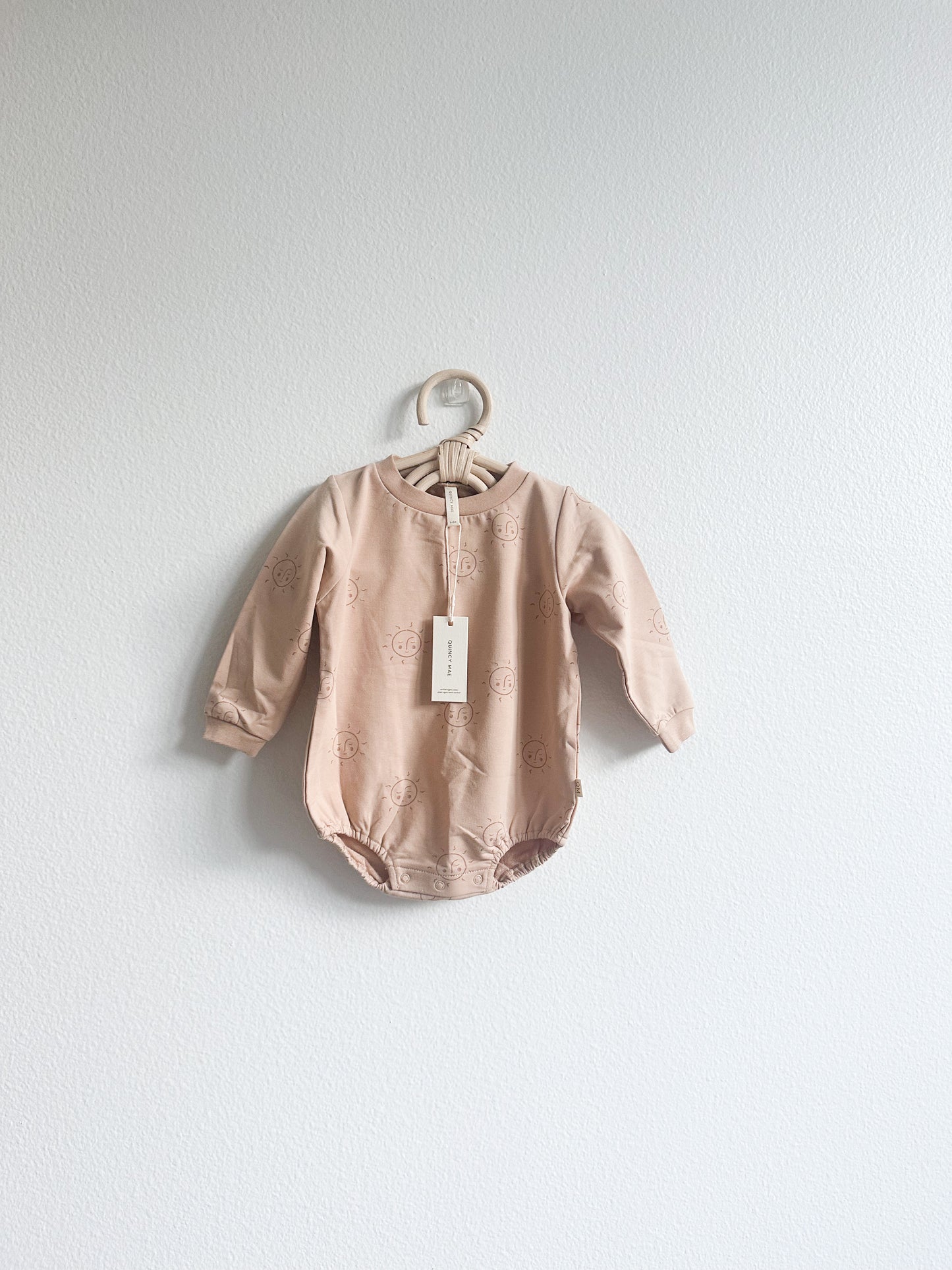 Quincy Mae suns print bubble romper (3/6)