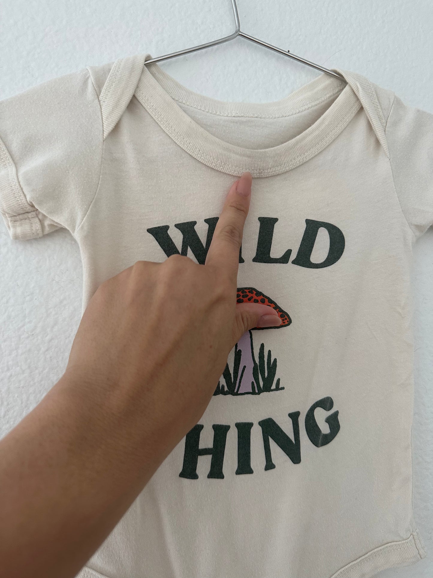 Wild thing onesie (6M)