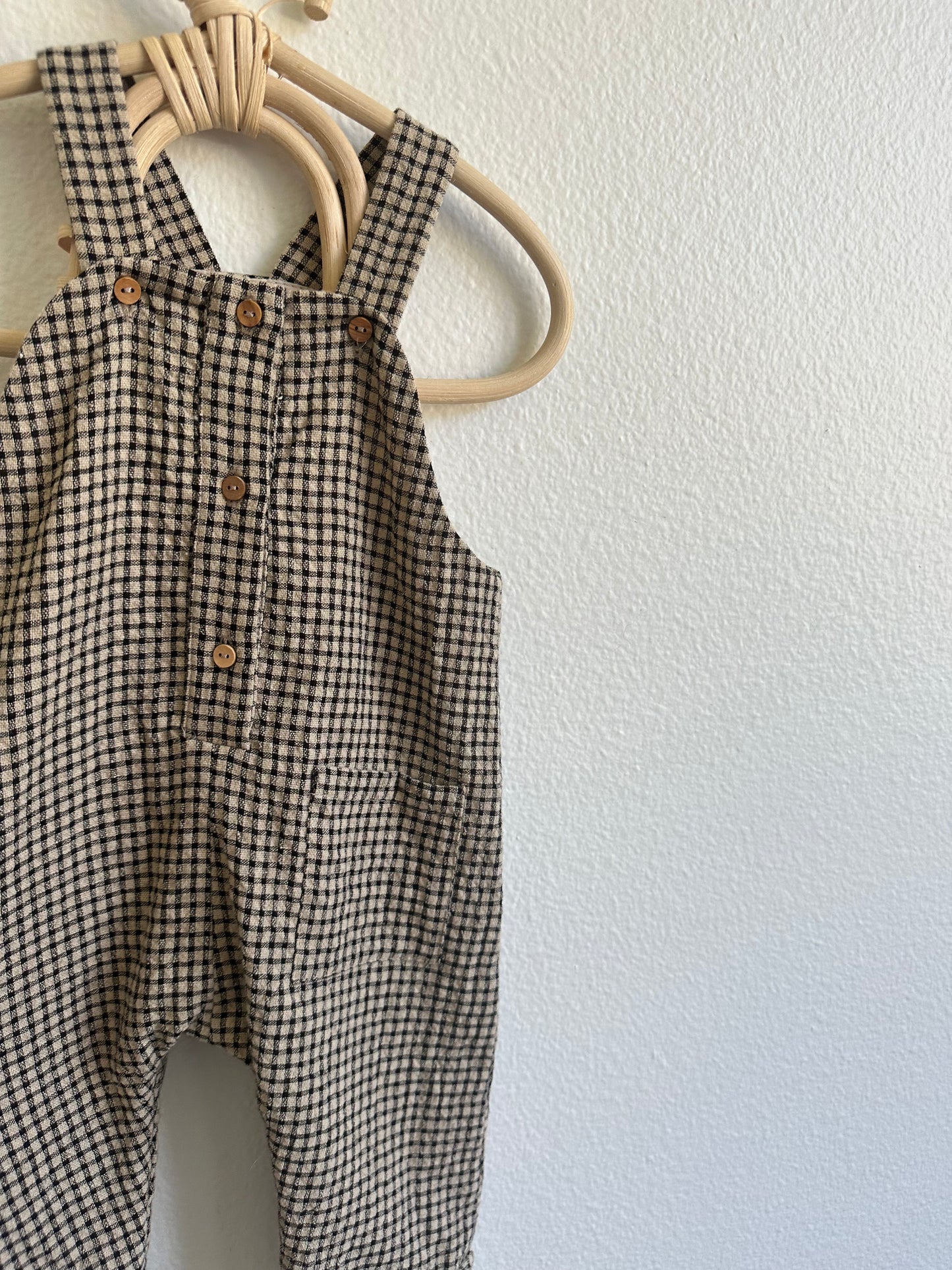 Zara checkered overalls (3/6)