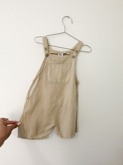 Zara linen like neutral overalls (18/24)