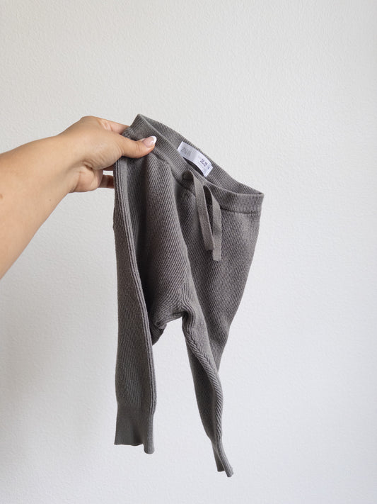 Zara sage ribbed pants (12/18)