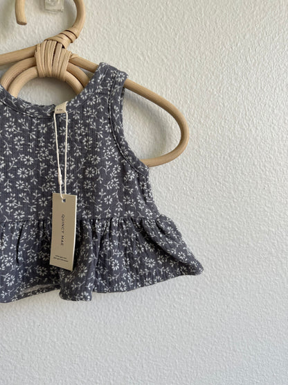 Quincy Mae floral top (0/3)