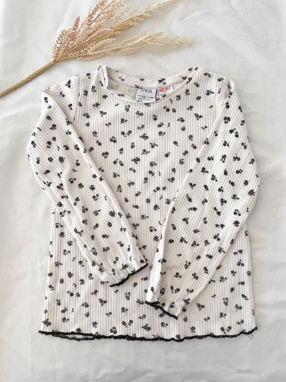 Zara ribbed top (4/5)