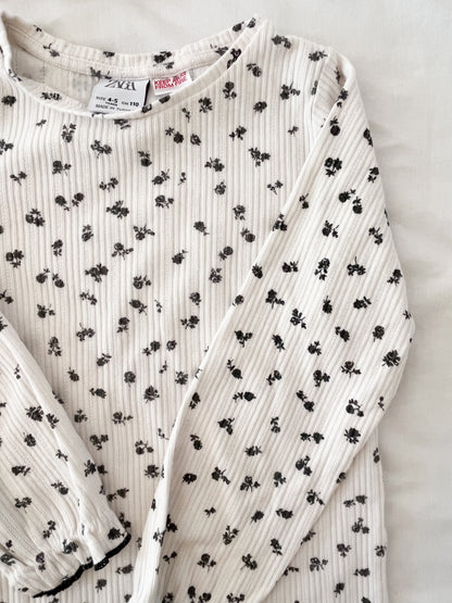 Zara ribbed top (4/5)