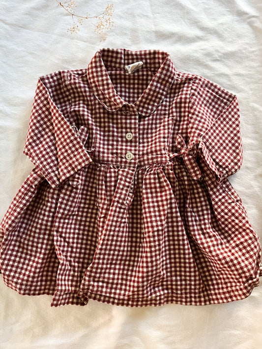 Gap gingham dress (3/6)