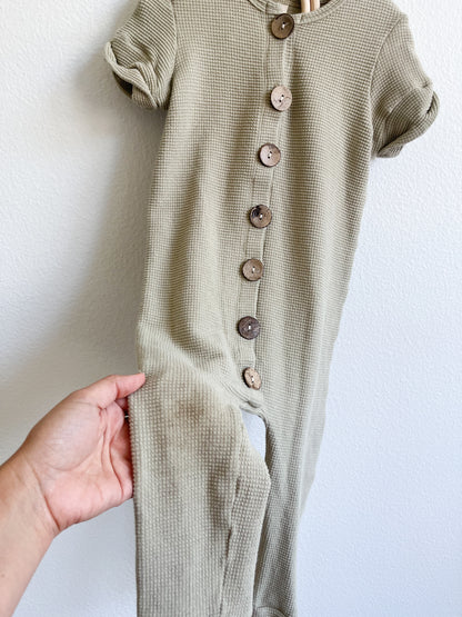Childhood wafle jumpsuit