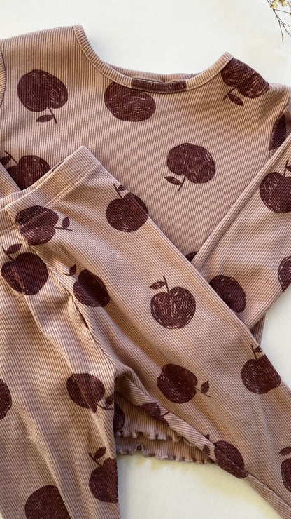 Zara cherries ribbed set (18/24)