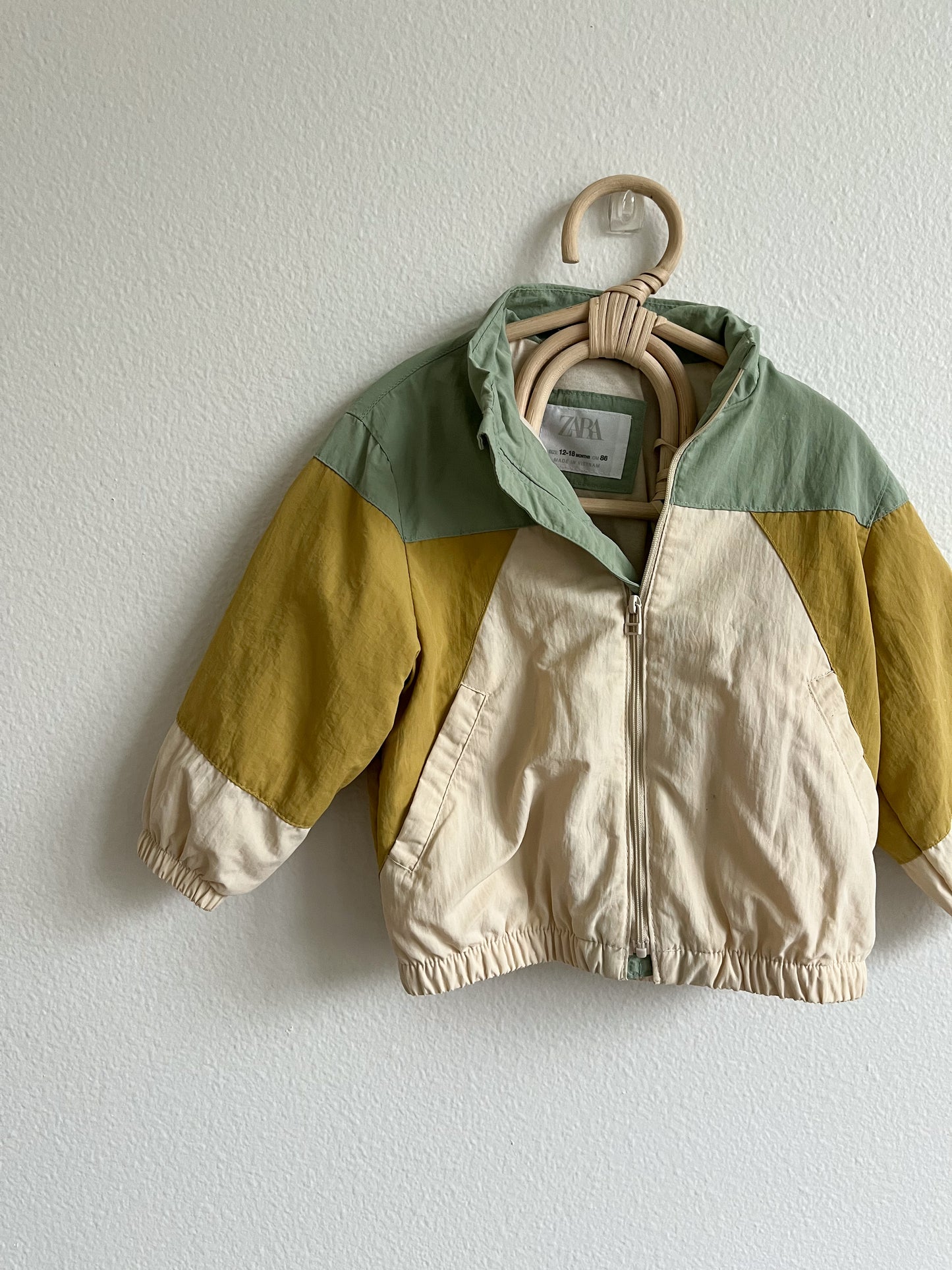 Zara color block jacket (12/18)