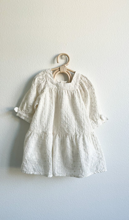 Zara eyelet embroidered dress (4/5)