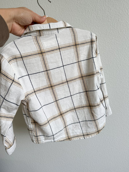 Zara flannel (2/3T)